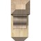 Ekena Millwork Funston Craftsman Rough Sawn Bracket w/ Offset Brace, Douglas Fir, 8"W x 18"D x 18"H BKT0806X18X18FST04RDF - alternate 2